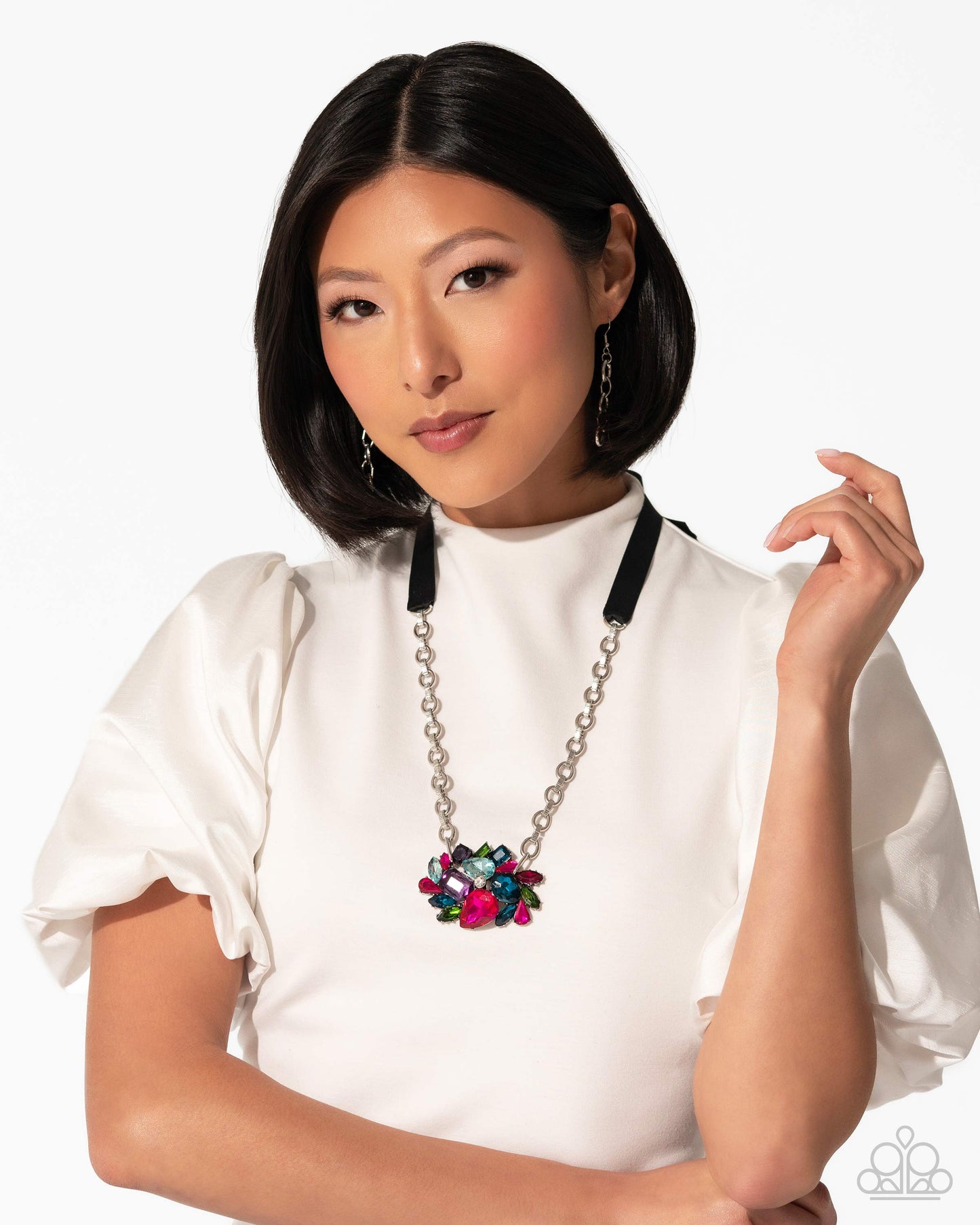 Tantalizing Tapestry Long Multi Necklace