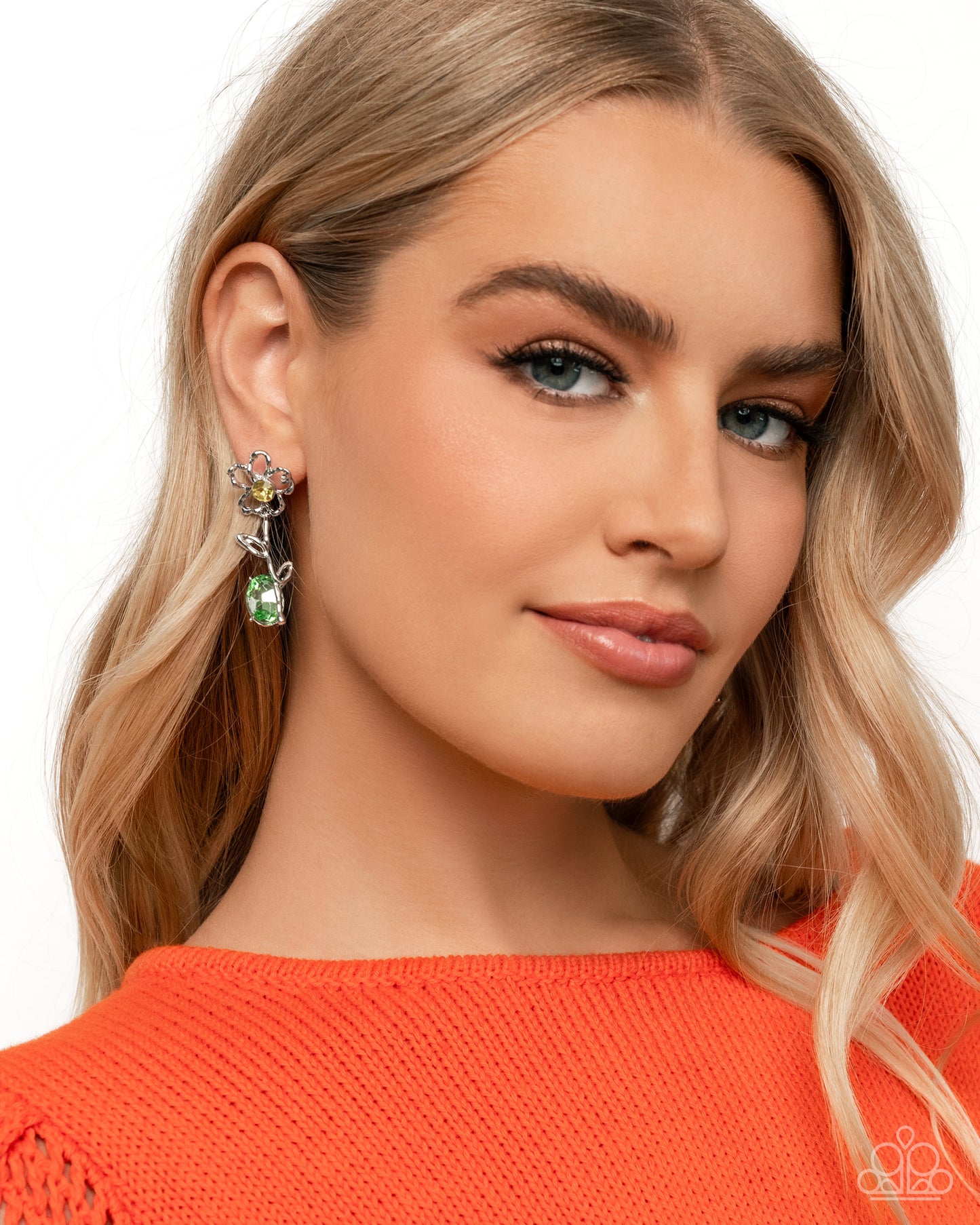 Whimsical Welcome Yellow Floral Earrings