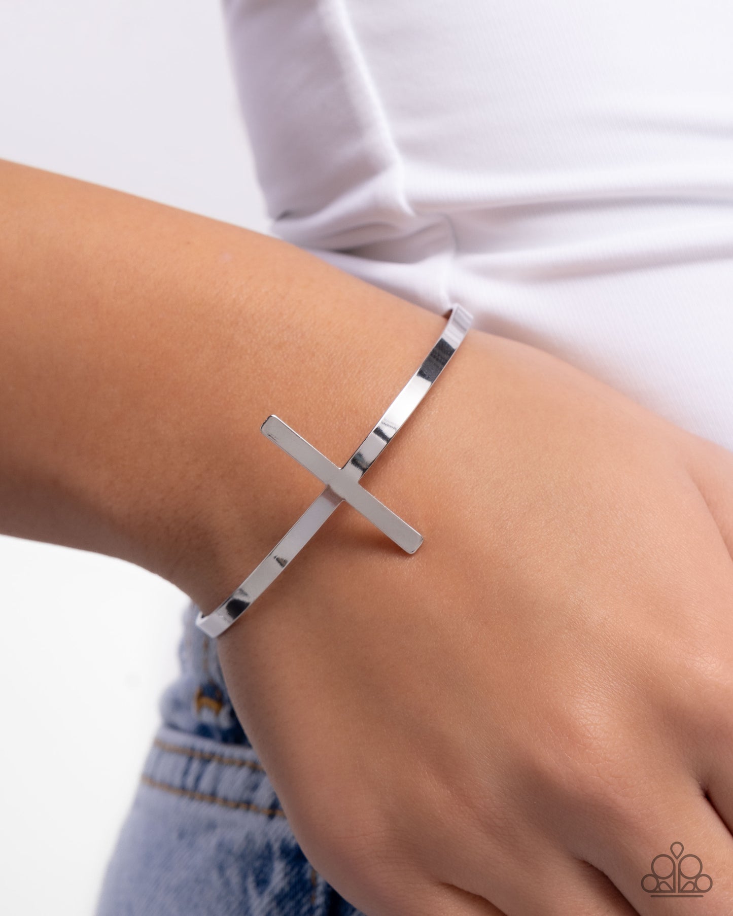 Holy Headline Silver Cuff Bracelet