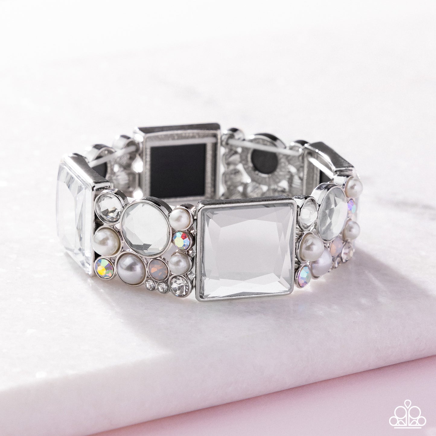 Glam to the Max Silver Bracelet