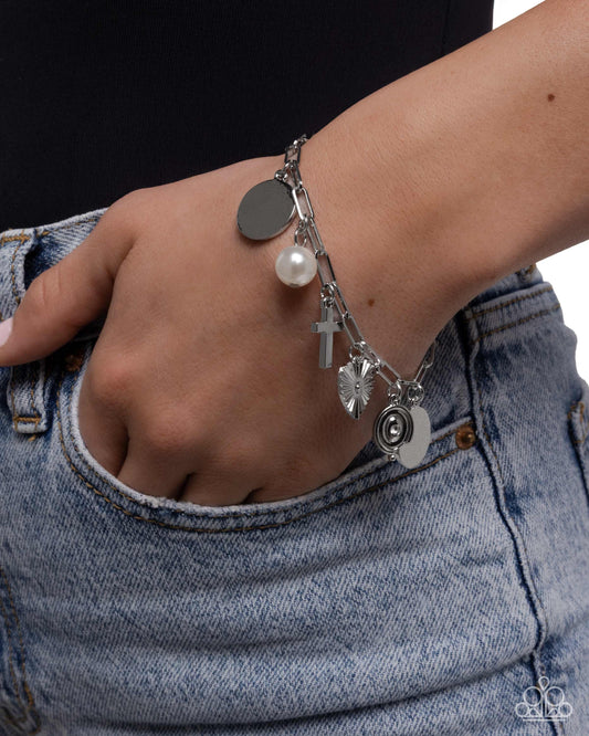 Charm Commitment Silver Charm Bracelet