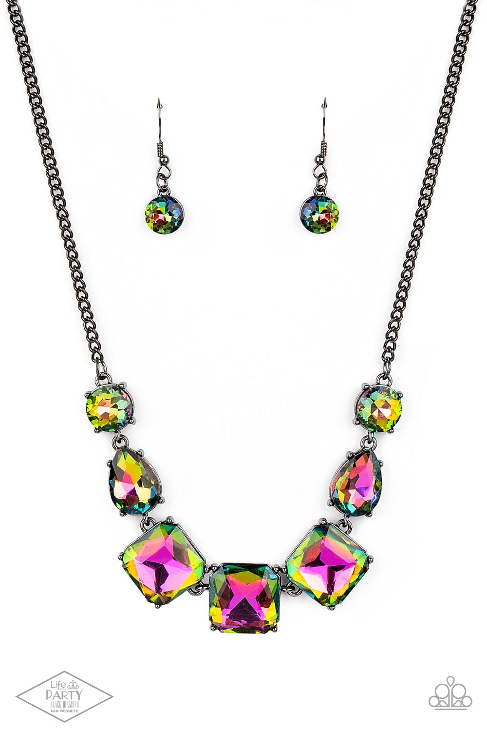 Unfiltered Confidence Multi Oil Spill Necklace