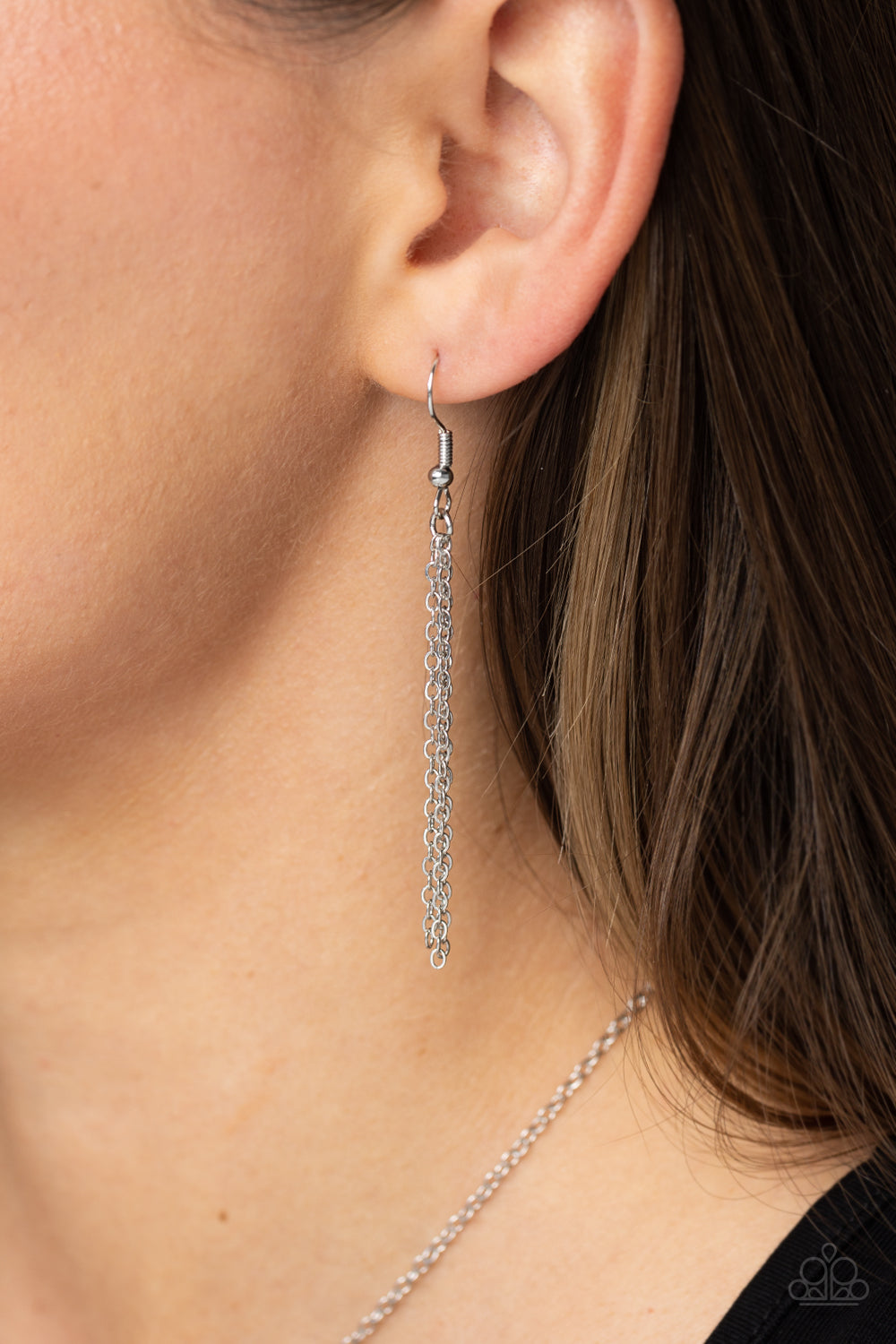 Leave Your Initials - T - Silver Pendant Necklace