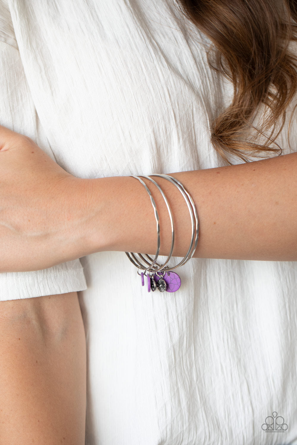 Prairie Plains Purple Bangles