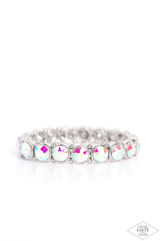 Sugar Coated Sparkle Multi Iridescent Bracelet