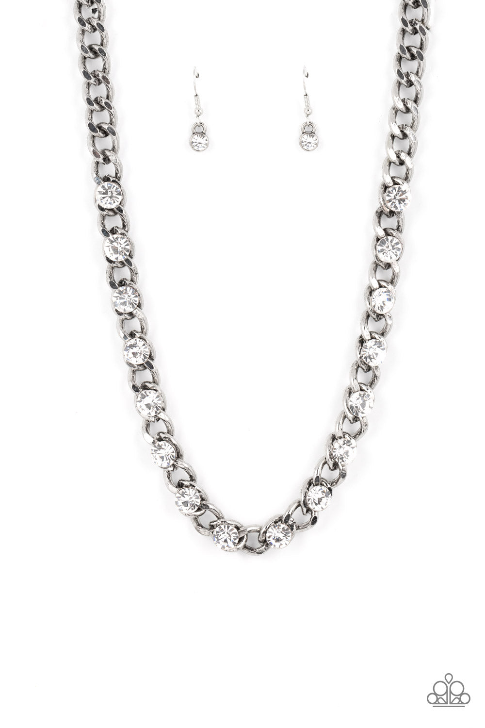 Major Mozie Silver Necklace