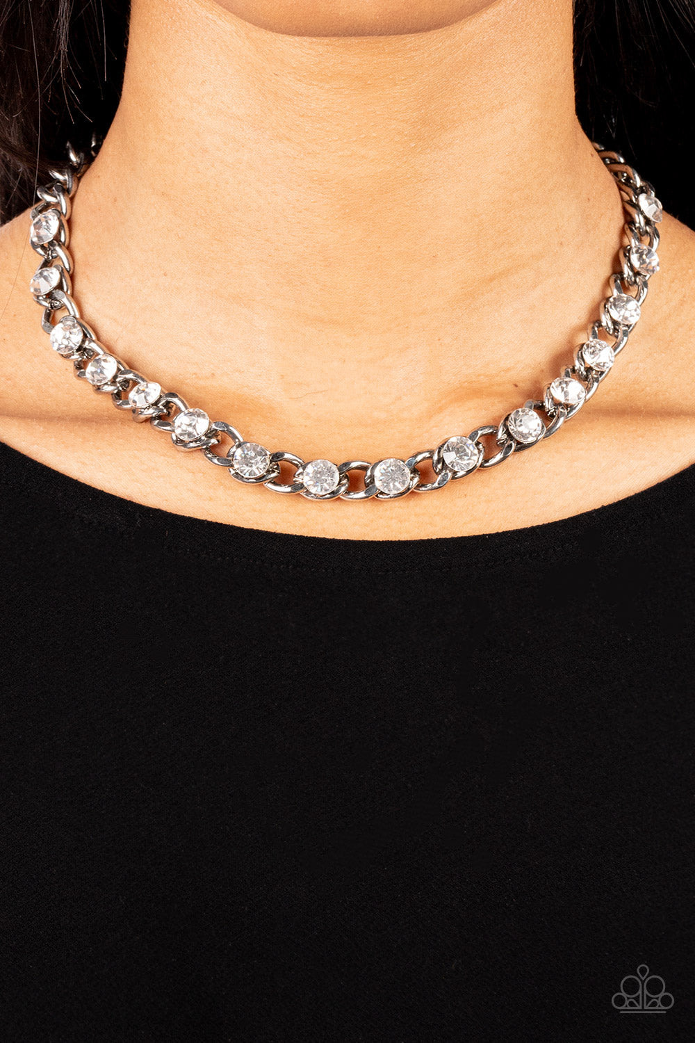 Major Mozie Silver Necklace