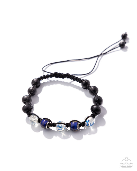 WOOD You Mind? Blue Urban Unisex Bracelet