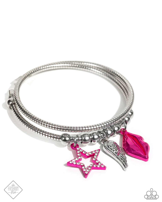 Popstar Privilege Multi Pink Bracelet