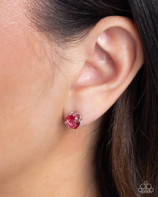Simply Sublime Pink Post Earrings