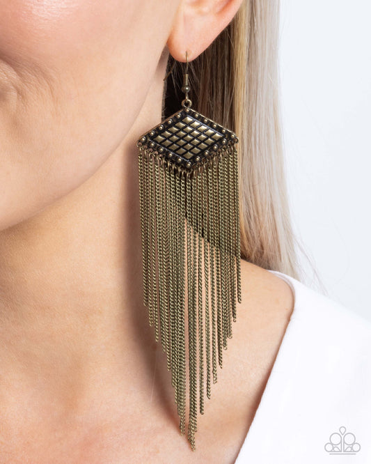 Forged Fringe - Brass