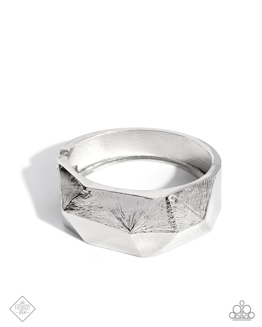 Elusive Enclosure Silver Bracelet