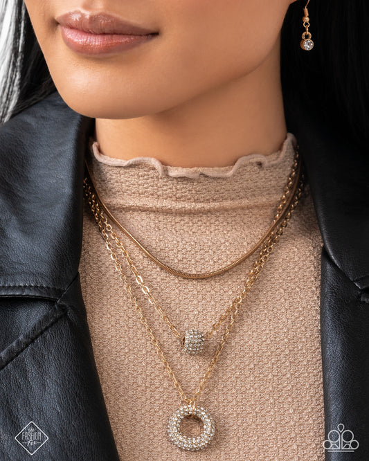 Dominant Dignity Gold Necklace