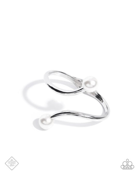 Effulgent Exemplar White Cuff Bracelet