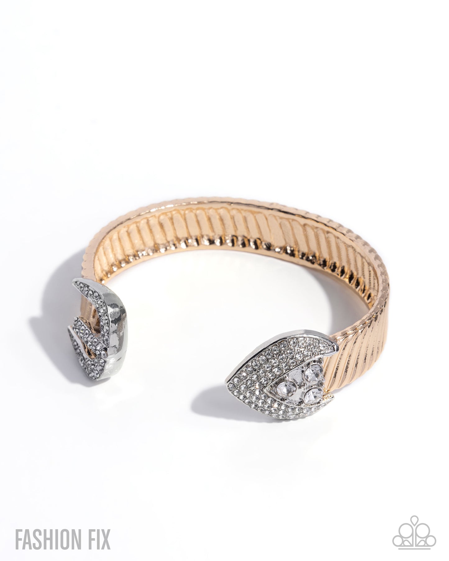 Fashion Forward Feature Gold Cuff Bracelet