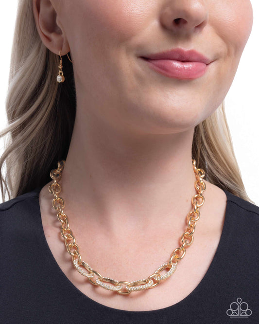 Boogie Bling Gold Necklace