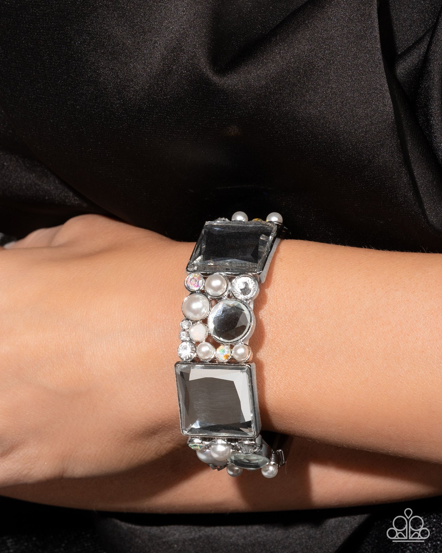 Glam to the Max Silver Bracelet