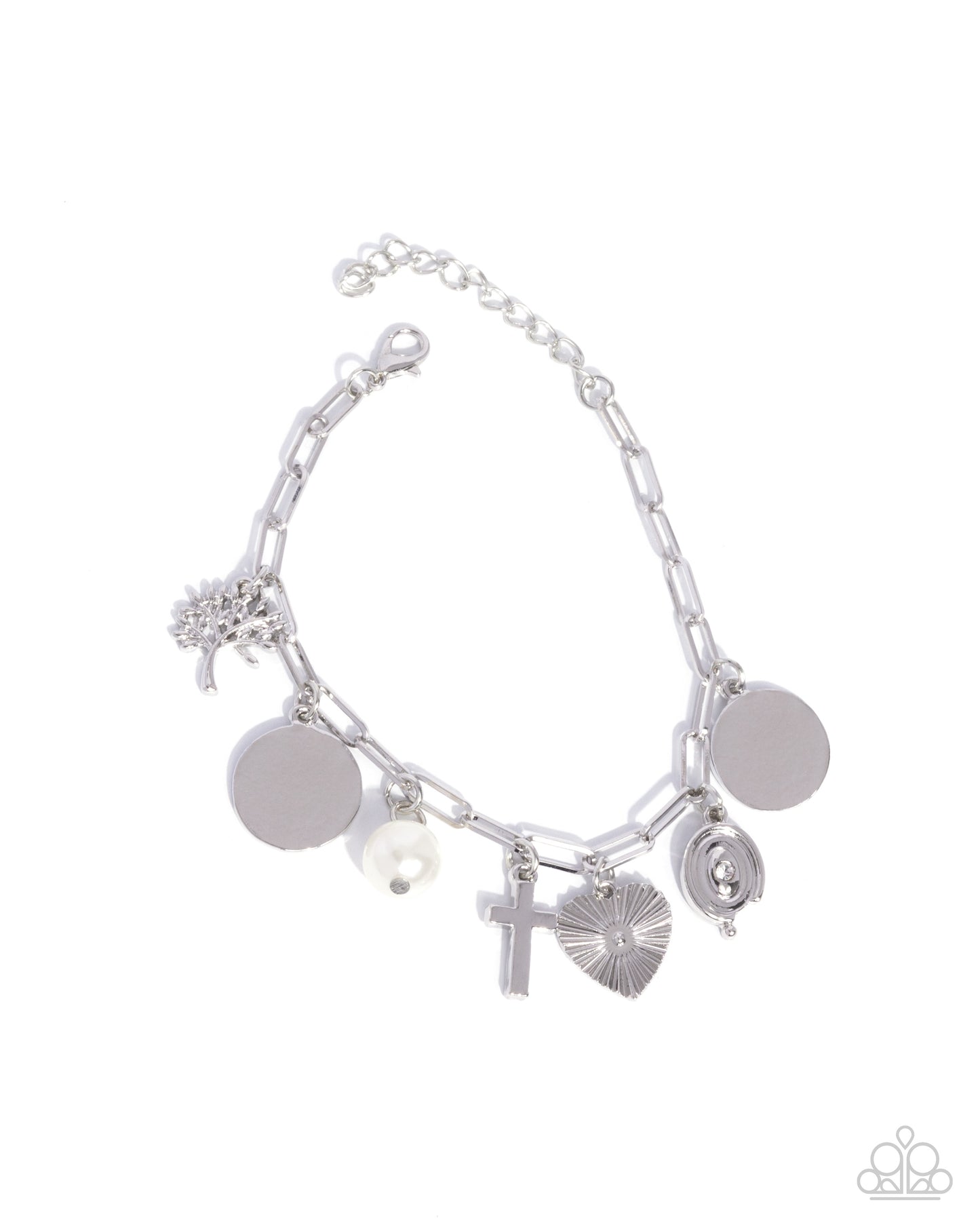 Charm Commitment Silver Charm Bracelet