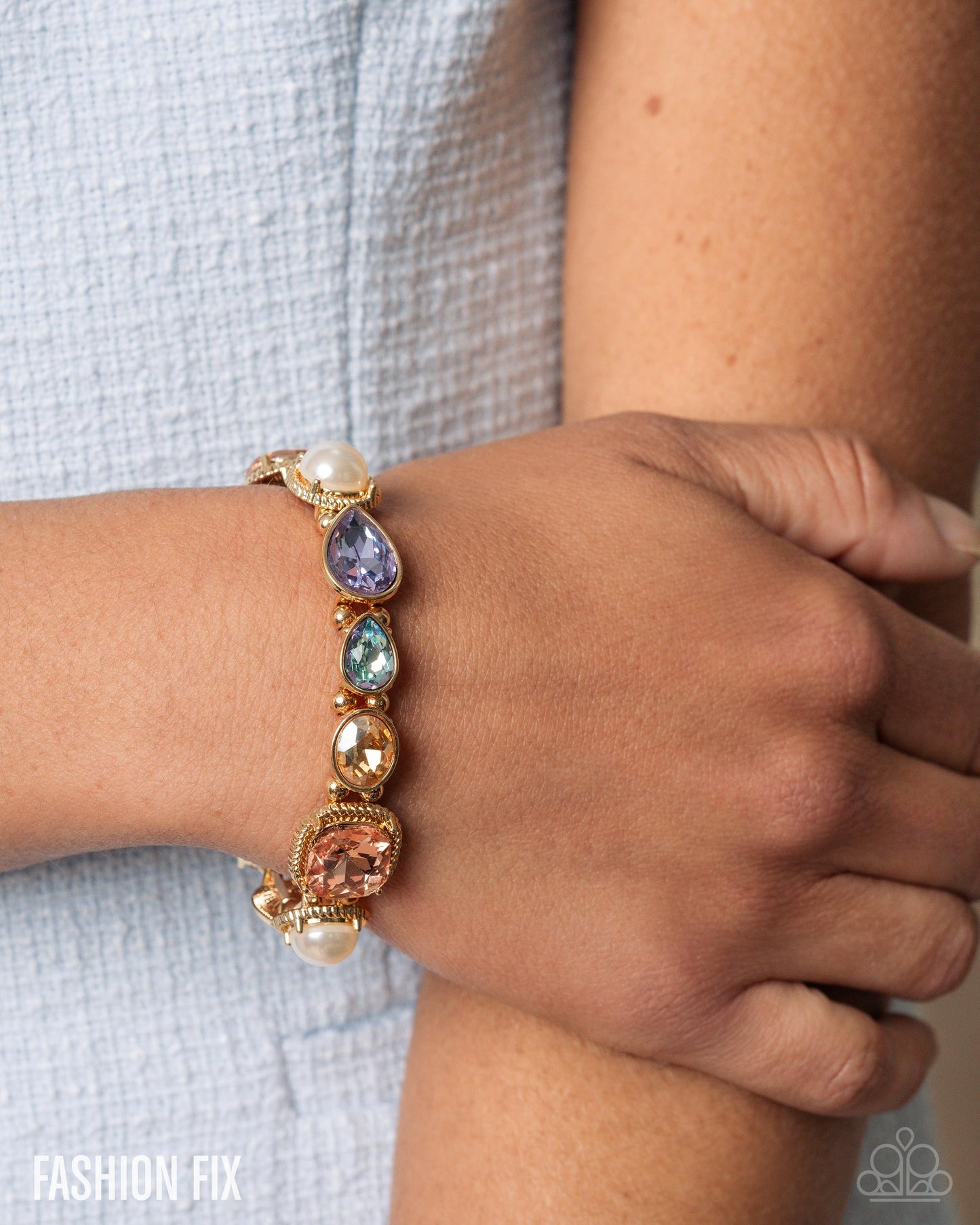 Collecting Chic Multi Rhinestone Bracelet