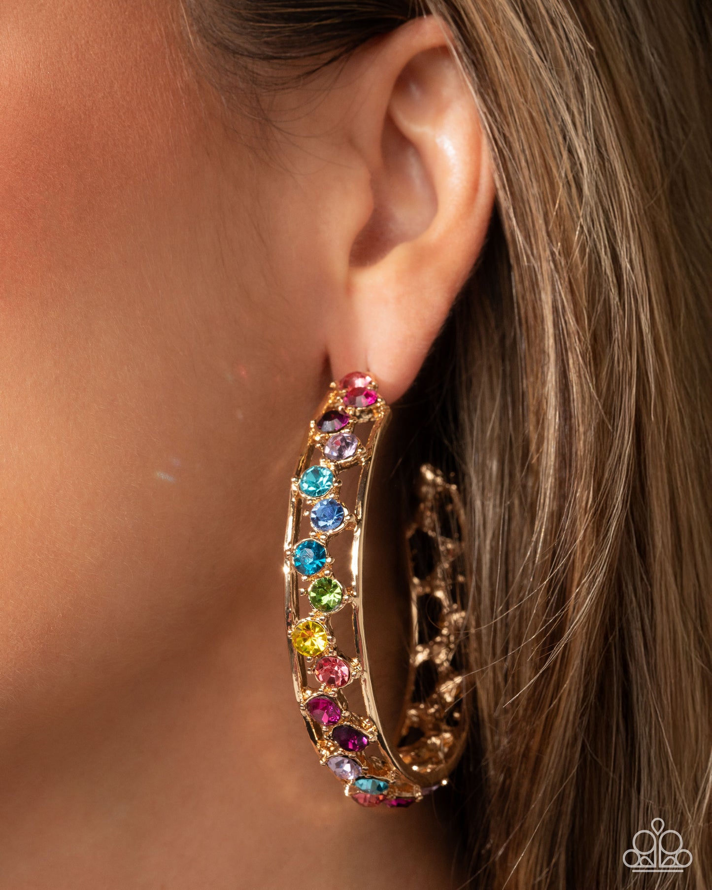 Scattered Sophistication Multi Hoop Earrings