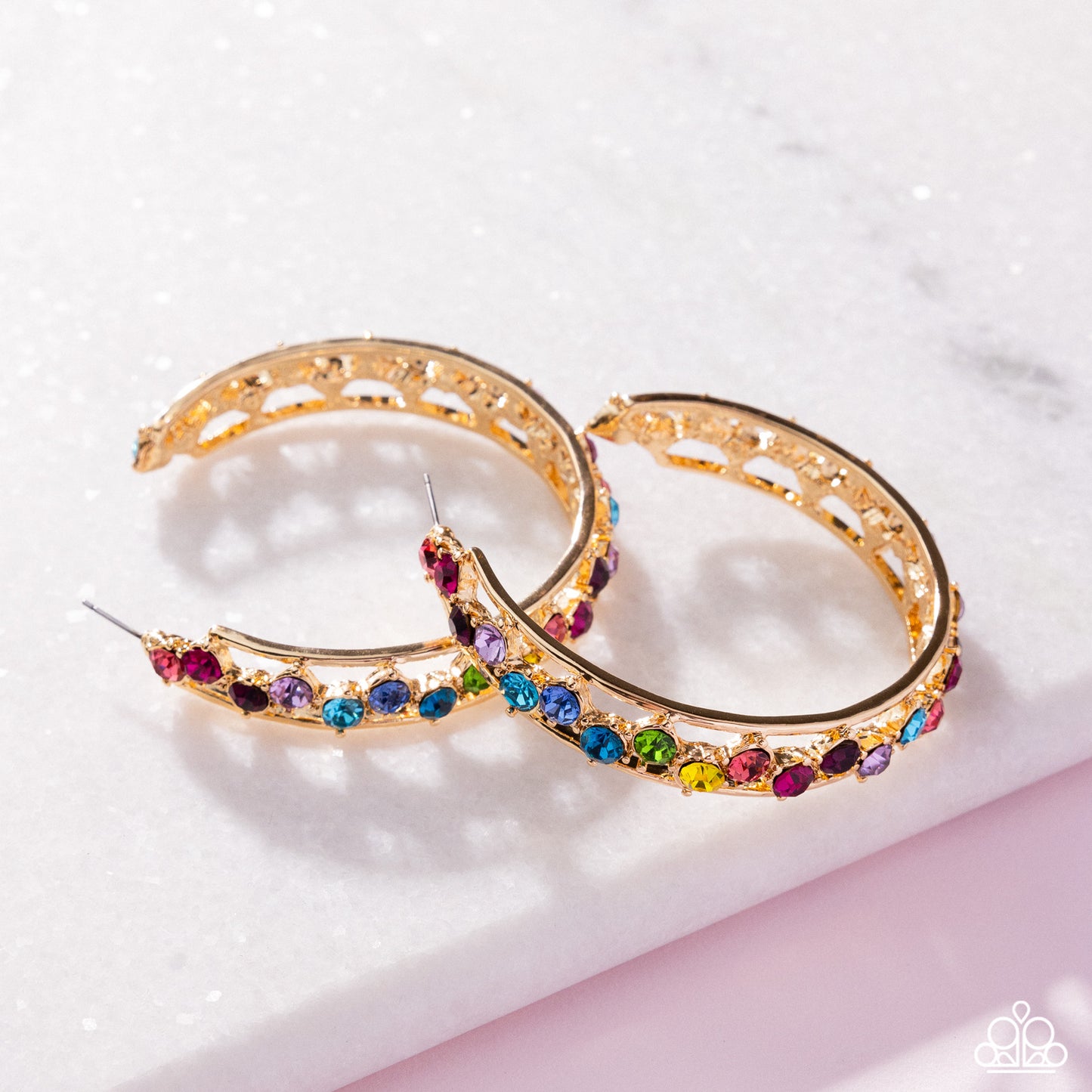 Scattered Sophistication Multi Hoop Earrings