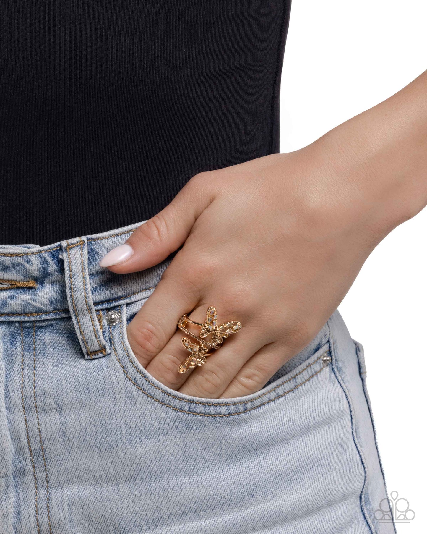 Fluttering Flamenco - Brown