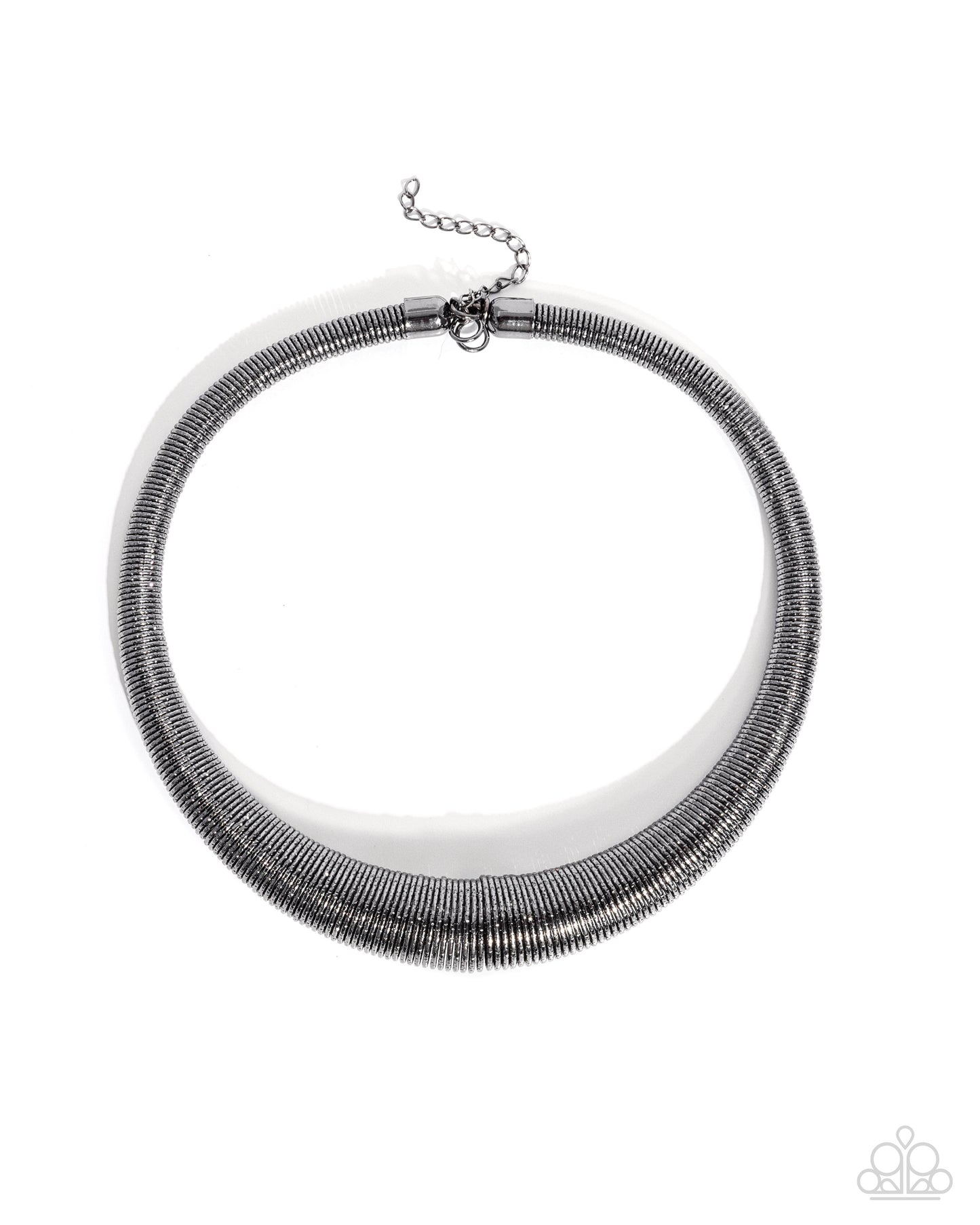 Subtle Selfie Gunmetal Necklace