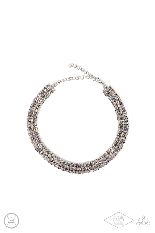 Full REIGN Multi Iridescent Choker