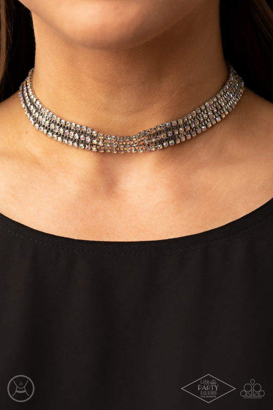 Full REIGN Multi Iridescent Choker