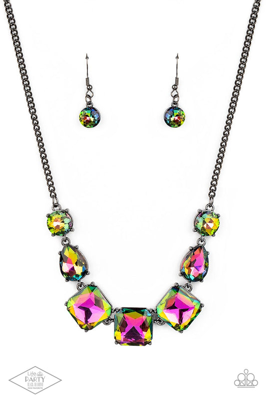 Unfiltered Confidence Multi Oil Spill Necklace