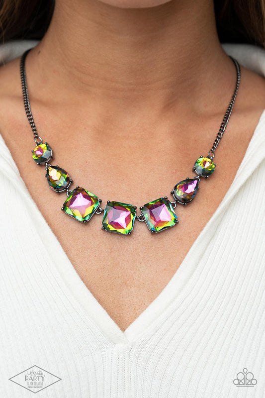 Unfiltered Confidence Multi Oil Spill Necklace
