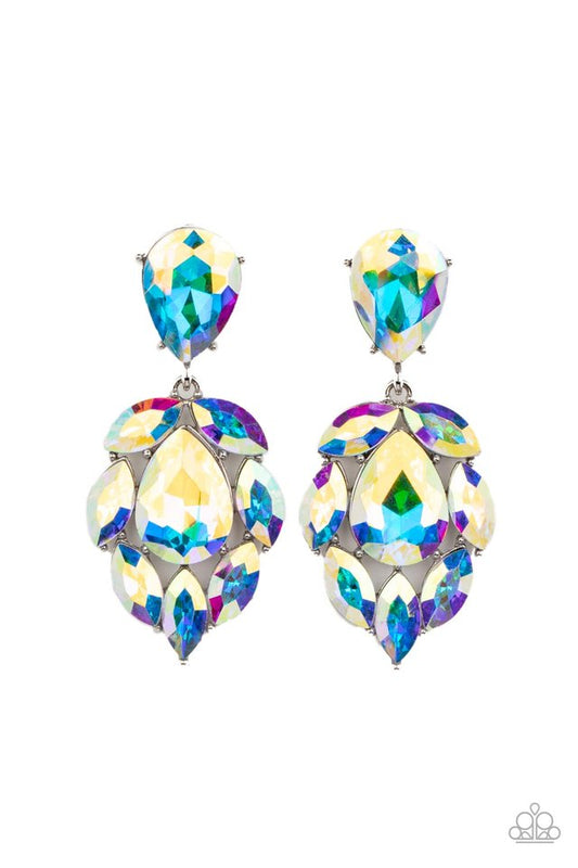 Galactic Go-Getter Multi Iridescent Earrings