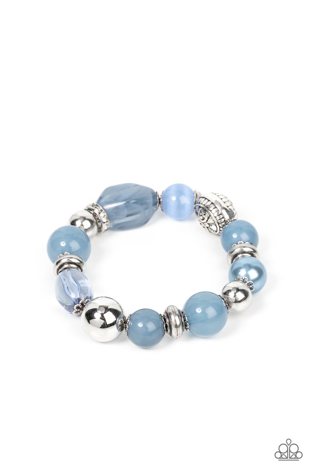 Tonal Takeover Blue Bracelet