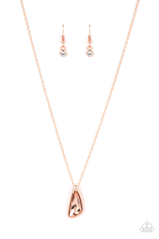 Envious Extravagance Copper Necklace