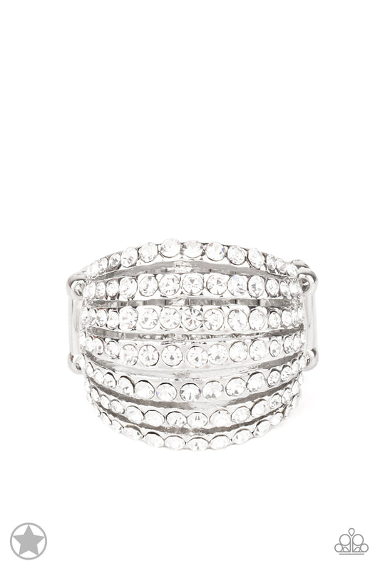 Blinding Brilliance Silver Ring (Blockbuster)