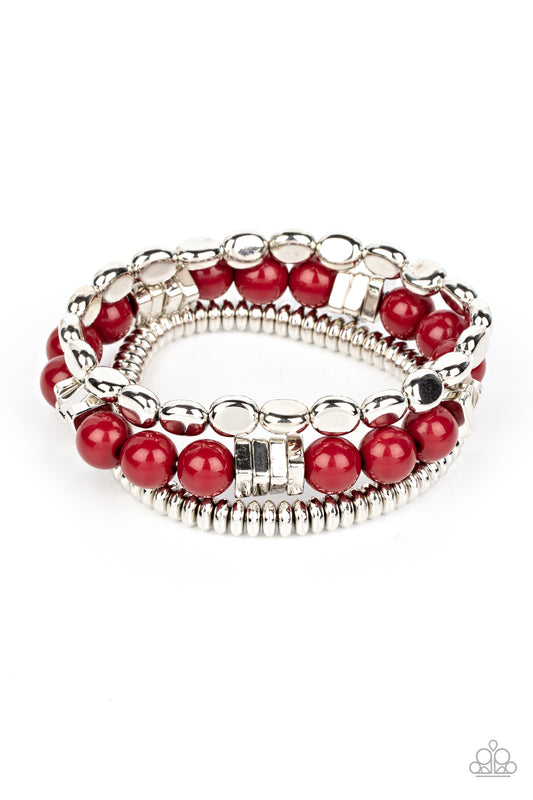 Tour de Tourist Red Bracelet