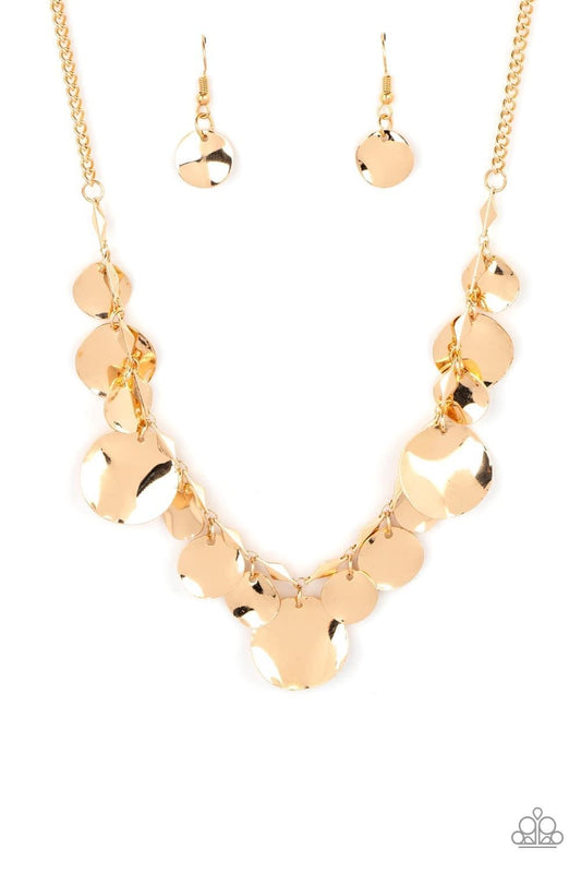 Glisten Closely Gold Necklace